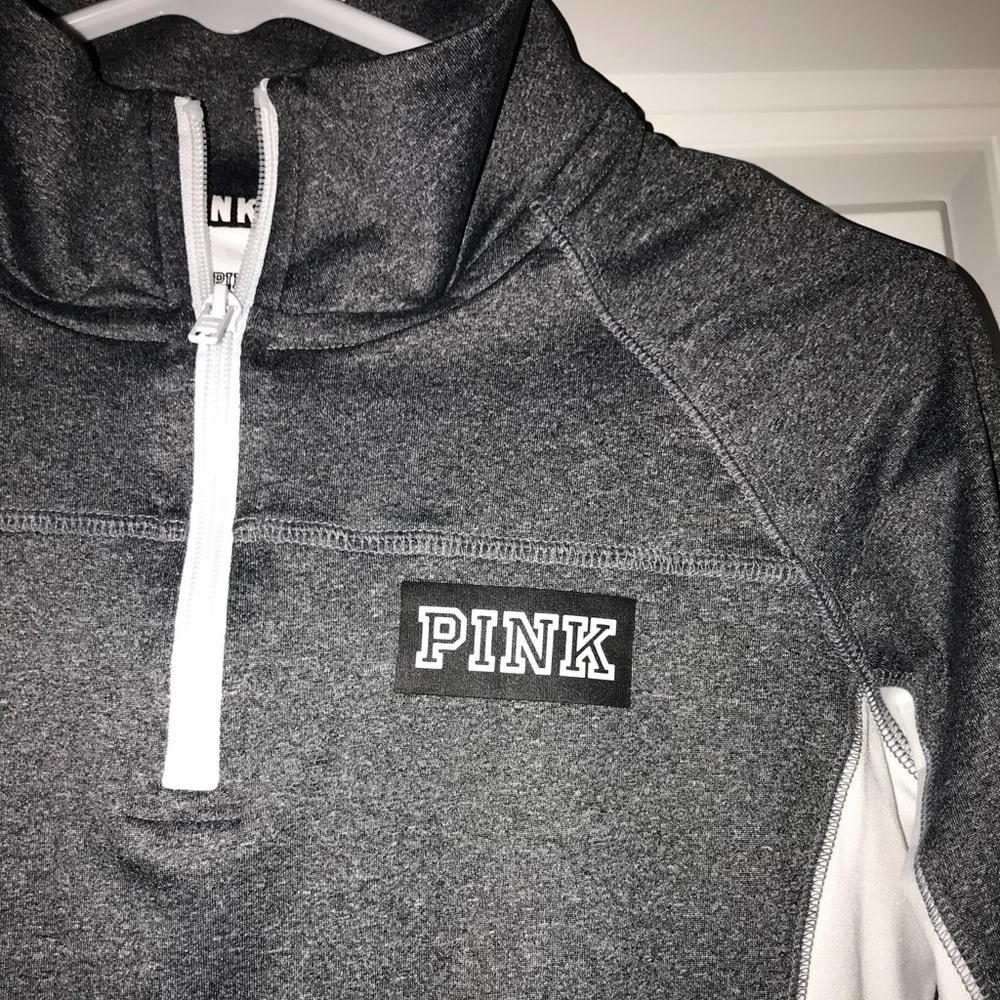 Victoria’s Secret PINK - Grey Quarter-Zip